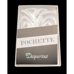 pochette koksmuts wit